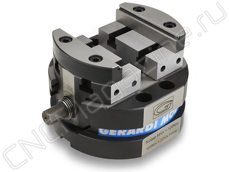 Тиски самоцентрирующиеся 5-осевые Gerardi 640-2 Multitasking ART.640-2