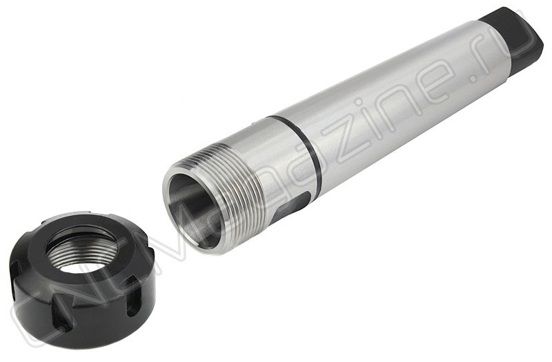MTA4-ER32-60L цанговый патрон с конусом Морзе №4 с лапкой