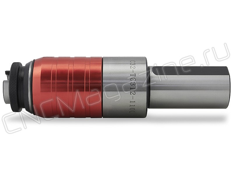 C32-TC312-110-Gr.1 Быстросменный резьбонарезной патрон с компенсацией по длине (red)