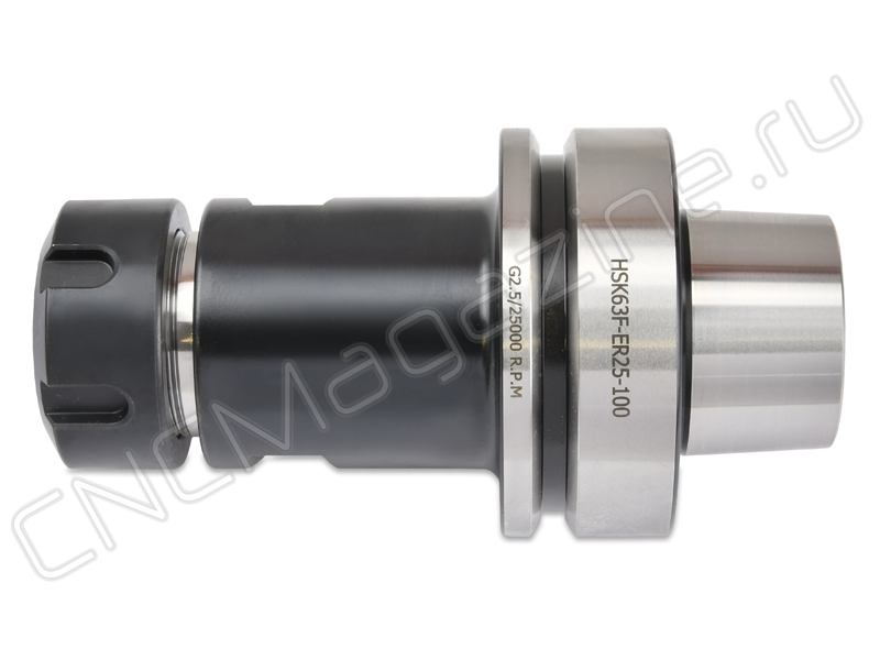 HSK63F-ER25-100 Цанговый патрон DIN 6499