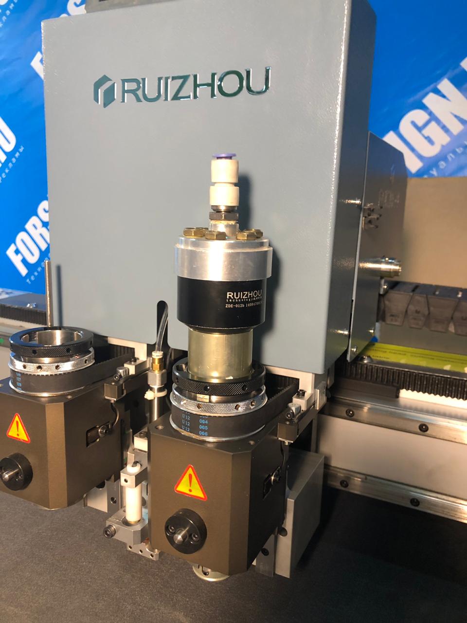 Пневматическая осциллирующая режущая голова POT9K-PRO (Германия) для Zund, Atom, Multicam и пр.