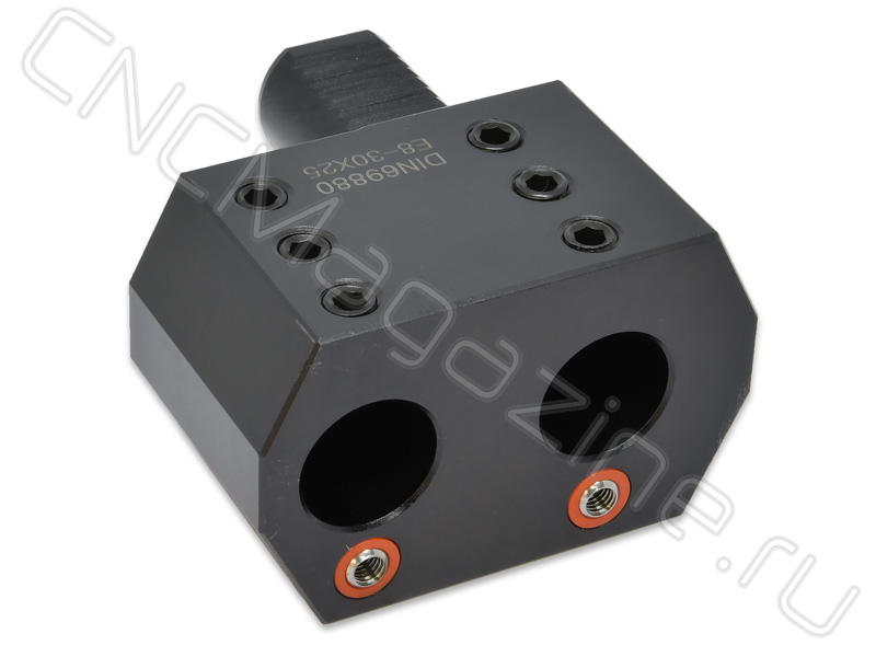 E8-30x25 Держатель инструмента VDI, двойной, левый