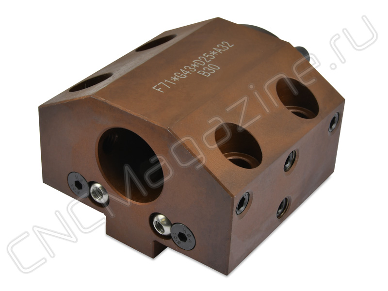 PU1 43x71-25x32 держатель инструмента осевой