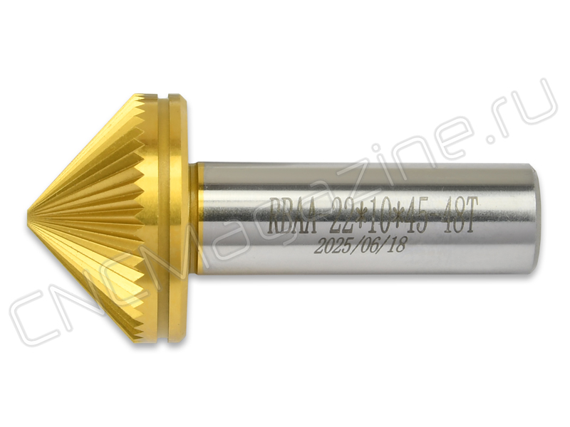 RBAA-22*10*45-48T Сменная вставка для накатки рифления на торце