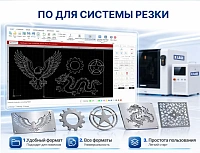 Настольный оптоволоконный лазерный станок для резки металла DT4040