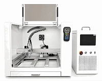 Настольный оптоволоконный лазерный станок для резки металла DT4040