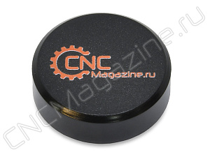 Магнит для станка и доски, d 30 мм, черный, Cncmagazine, 1 шт.