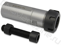 SL40-ER32-80L Цанговый патрон цилиндрический хвостовик, с лыской