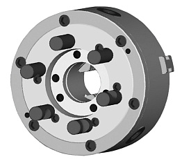 Трехкулачковый токарный патрон K11-400/D8 CAMLOCK FUERDA