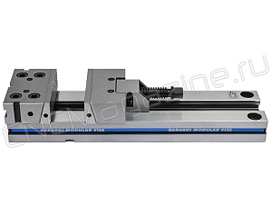 Тиски станочные прецизионные с системой быстрой замены губок Gerardi ART.1A-3x300
